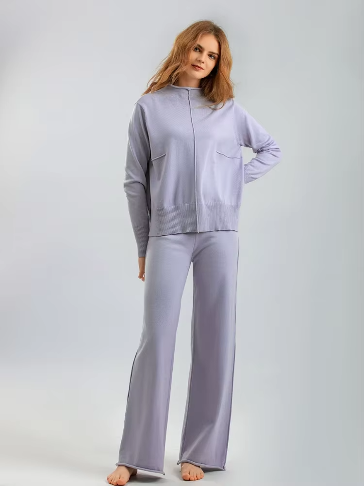 Valentina/ Strikket, tykk og varm oversize genser og bukse